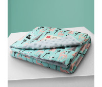 Дитяча ковдра Aiebao зелена