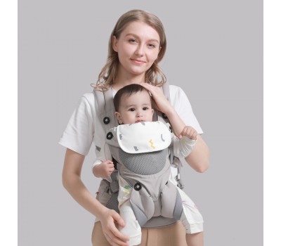 Ерго рюкзак Рюкзак-Кенгуру Рюкзак-переноска Jesse Berry 1516 сірий