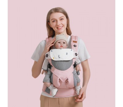 Ерго рюкзак Рюкзак-Кенгуру Рюкзак-переноска Jesse Berry 1516 рожевий