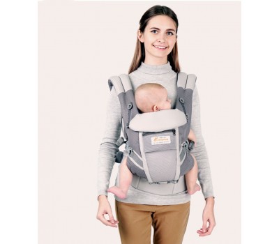 Ерго рюкзак Рюкзак-Кенгуру Рюкзак-переноска Aimama Adapt Cool Air Mesh сірий