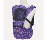 Эрго хипсит 2 в 1 Aiebao Animal 2 в 1 фиолетовый