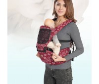 Эрго хипсит 2 в 1 Aiebao Animal 2 в 1 красный