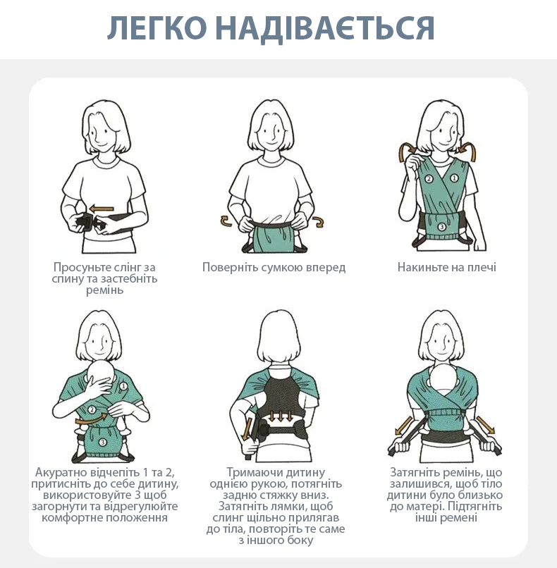 Як використовувати слінг